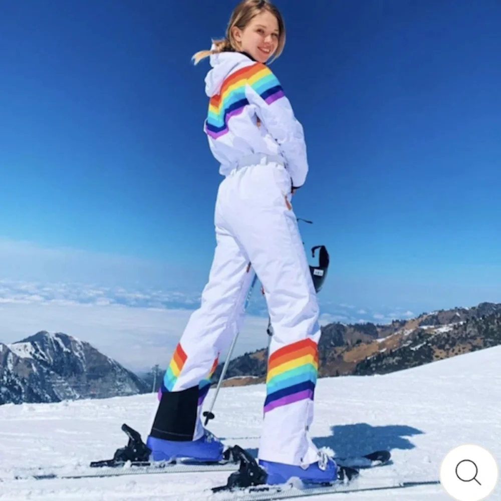 OOSC RAINBOW ROAD SKI SUIT - WOMEN'S - XL - Picture 6 of 11